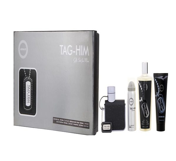 ESTUCHE ARMAF TAG HIM HOMBRE 4PZS 100ML EDP + GEL DE BAÑO +SHAMPOO + DESODORANTE
