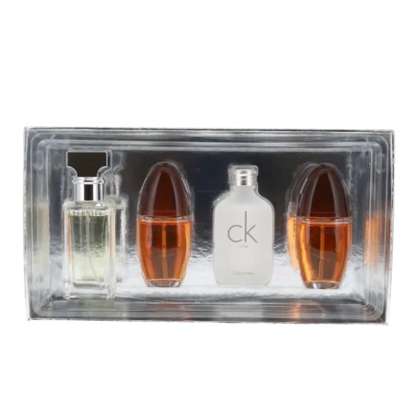 ESTUCHE CALVIN KLEIN 4 MINIS HOMBRE 15ML CADA UNO ETERNITY - OBSESSION - CK ONE - ESCAPE