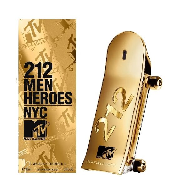 212 HEROES MTV HOMBRE 90ML EDT CAROLINA HERRERA