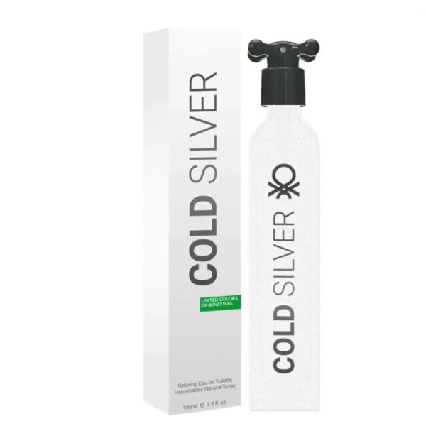 COLD SILVER HOMBRE 100ML EDT BENETTON