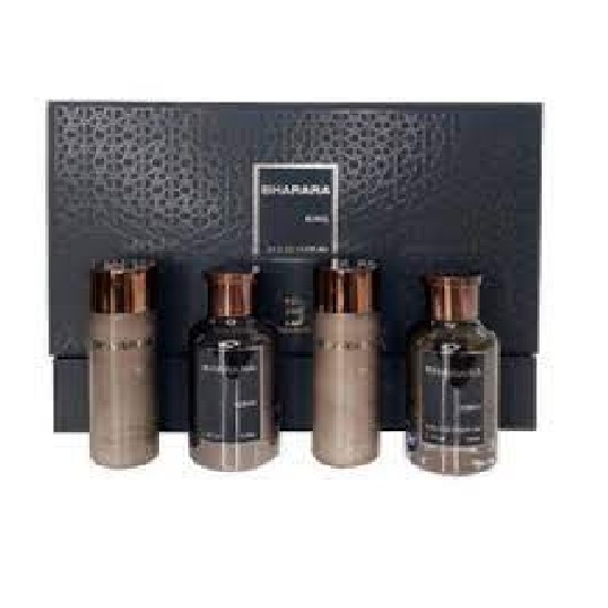 ESTUCHE BHARARA BHARARA KING HOMBRE 4PZS 100ML EDP + GEL DE BAÑO + AFTER SHAVE + CREMA