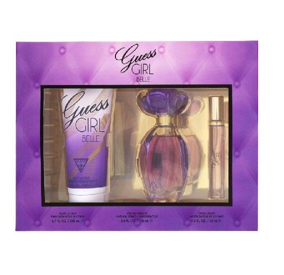 ESTUCHE GUESS GUESS GIRL BELLE MUJER 3PZS 100ML EDT + 15ML EDT + CREMA