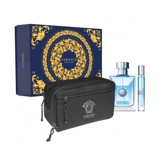 ESTUCHE VERSACE VERSACE POUR HOMME 3 PZS 100ML EDT + 10ML EDT + DESODORANTE