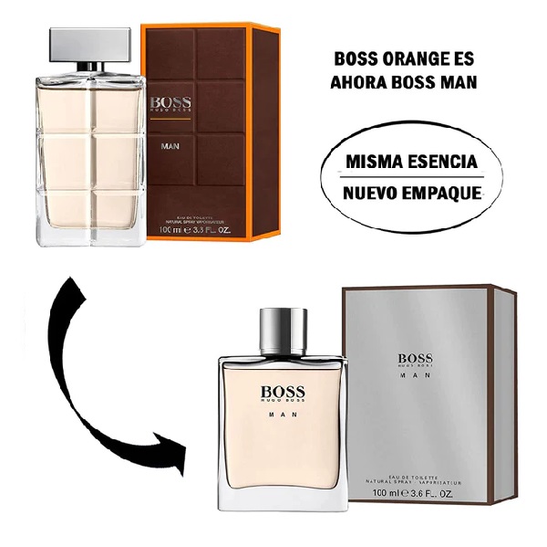 HUGO-ORANGE.jpg BOSS MAN ( HUGO ORANGE ) HOMBRE 100ML EDT HUGO BOSS - Image 1