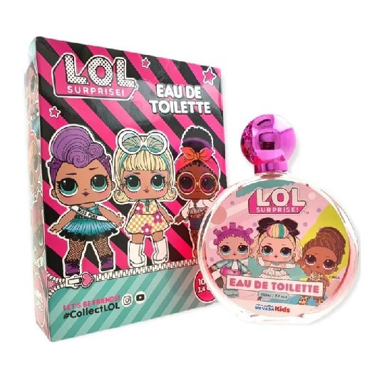 LOL SURPRISE NIÑA PELO NEGRO NIÑA 100ML EDT NEVADA