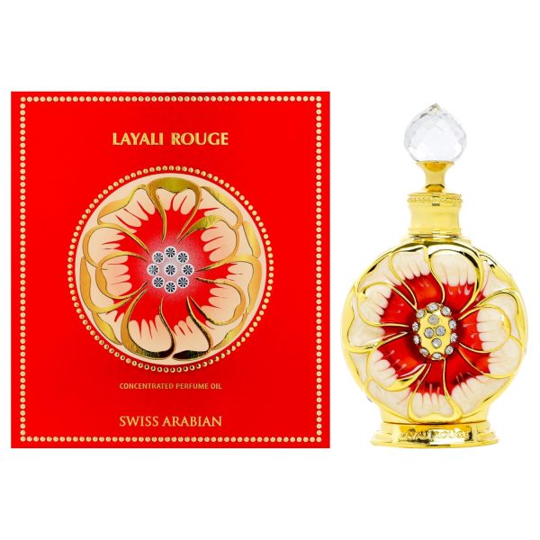 SWISS ARABIAN LAYALI ROUGE MUJER 15ML OIL SWISS ARABIAN