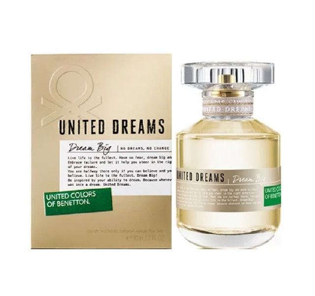 UNITED-DREAMS-DREAM-BIG-WOMAN-by-Benetton.jpg DREAM BIG DORADA MUJER 80ML EDT BENETTON - Image 1