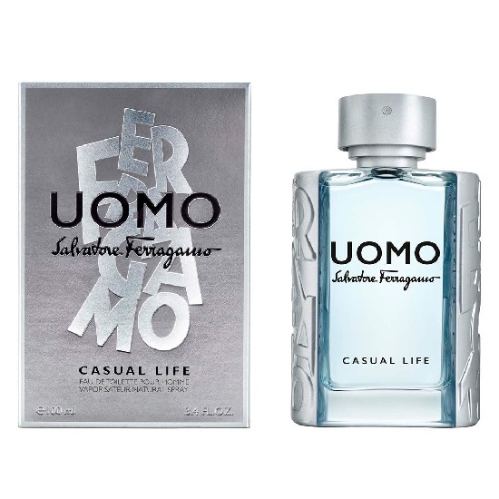 UOMO-CASUAL-LIFE-by-Salvatore-Ferragamo.jpg UOMO CASUAL LIFE HOMBRE 100ML EDT SALVATORE FERRAGAMO - Image 1