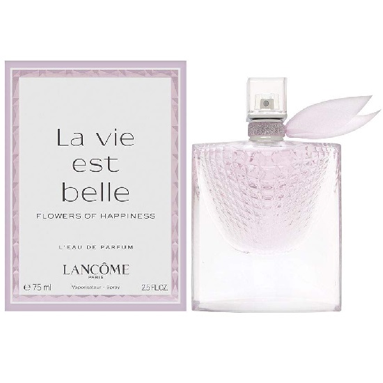 VIDA-BELLA-FLOWERS-OF-HAPPINESS-by-Lancome.jpg LA VIDA ES BELLA FLOWERS OF HAPPINESS MUJER 100ML EDP 75ML LANCOME - Image 1