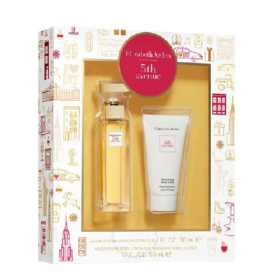 estuche-5th-mini-set.jpg ESTUCHE ELIZABETH ARDEN 5TH AVENUE MUJER 3PZS 125ML EDP + 2 CREMAS - Image 1