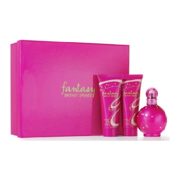 estuche-fantasy.jpg ESTUCHE BRITNEY SPEARS FANTASY MUJER 3PZS 100ML EDP + CREMA + GEL DE BAÑO - Image 1