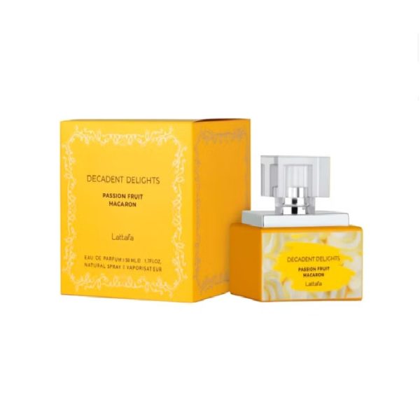 DECADENT DELIGHTS PASSION FRUIT MACARON UNISEX 50ML EDP LATTAFA